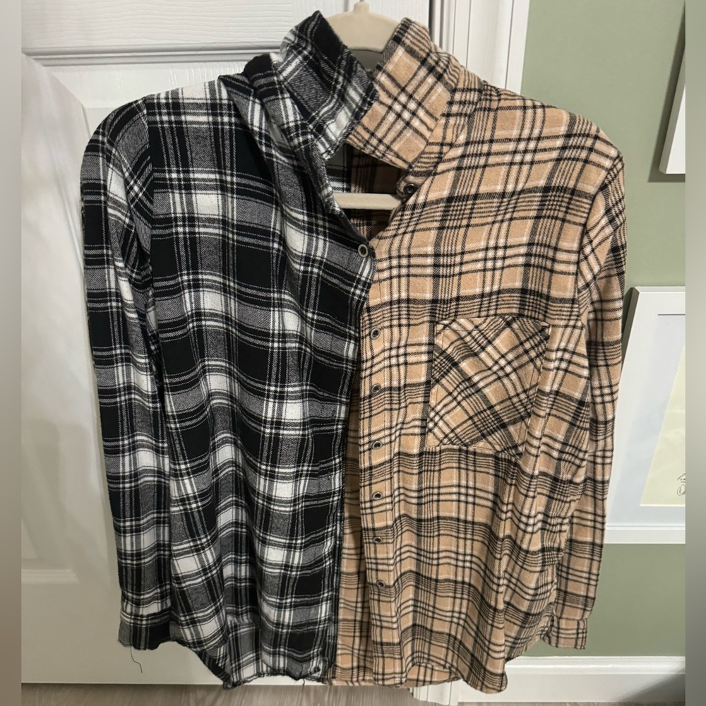 Two toned flannel